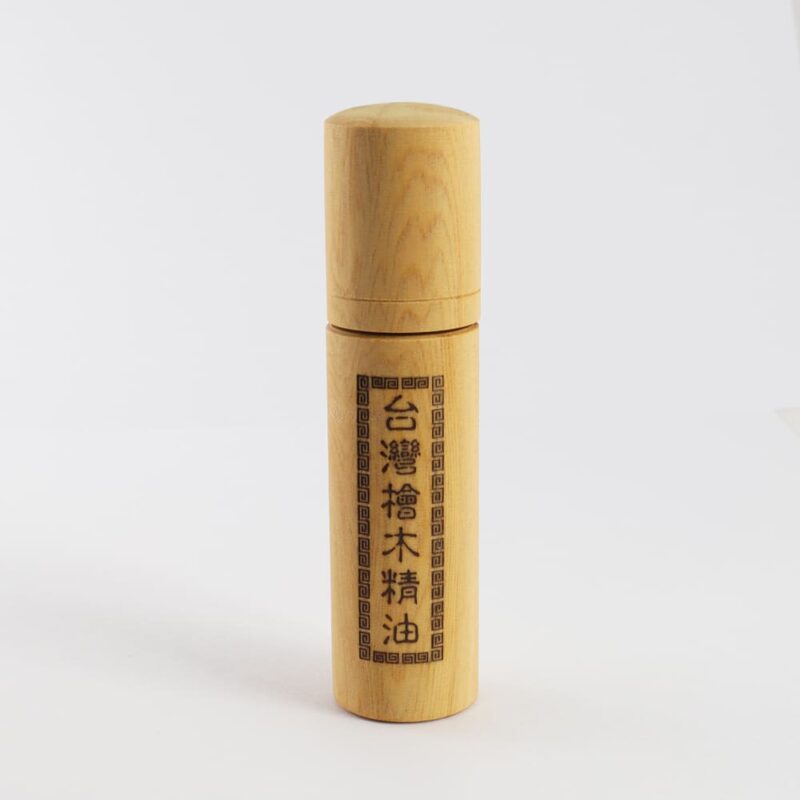 台灣檜木精油圓柱精油瓶