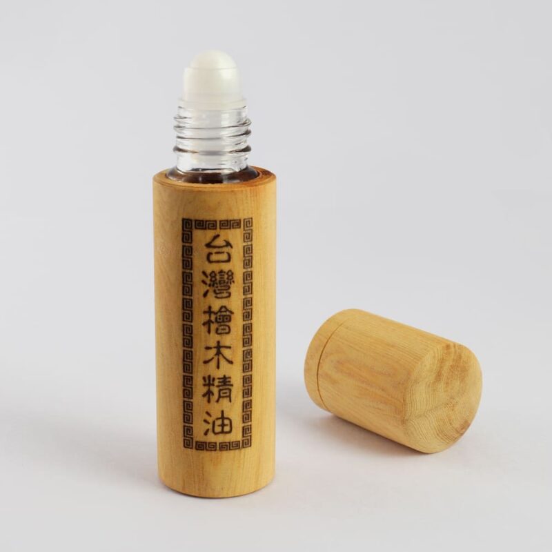 台灣檜木精油圓柱精油瓶